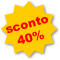 sconto 40%